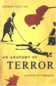 Cover of: Anatomy Of Terror: A History Of Terrorism