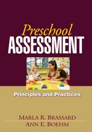 Preschool assessment by Marla R. Brassard, Ann E. Boehm