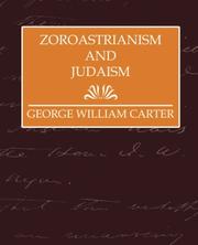 Cover of: Zoroastrianism and Judaism