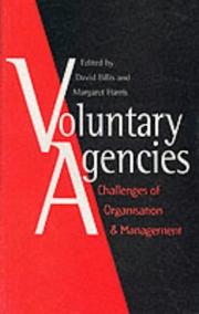 Voluntary agencies : challenges of organisation and management