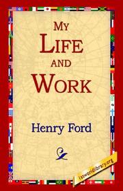 Cover of: My Life And Work