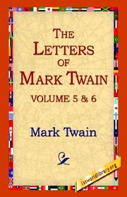 Cover of: The Letters Of Mark Twain