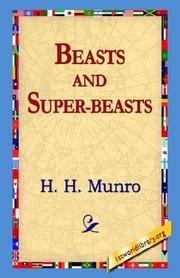 Cover of: Beasts and Super-Beasts