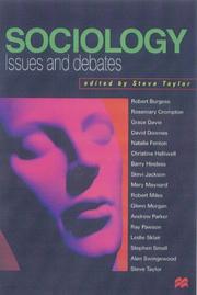 Sociology : issues and debates