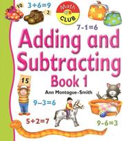 Cover of: Adding And Subtracting: Book One (Math Club - Kindergarten)
