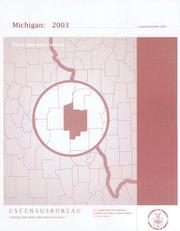 Cover of: Michigan County Business Patterns |