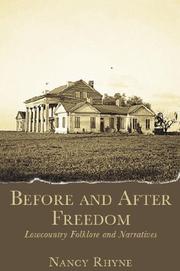 Cover of: Before and After Freedom: Lowcountry Narratives and Folklore