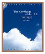 Cover of: The Knowledge of the Holy by A. W. Tozer