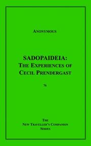 Cover of: Sadopaideia by Anonymous