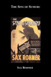 The Sins of Sumuru by Sax Rohmer