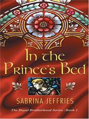 Cover of: In the prince's bed
