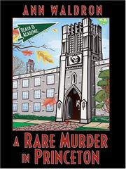 Cover of: A Rare Murder in Princeton