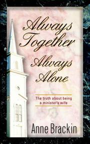 Cover of: Always Together Always Alone | Anne Brackin