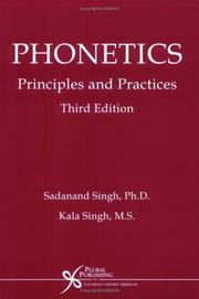 Phonetics : principles and practices