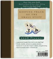 Cover of: Keeping Track of the Small Stuff Planner (Devotional Journals)