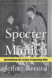 The Specter of Munich by Jeffrey Record