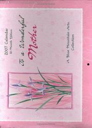 Cover of: To a Wonderful Mother (2007 Calendar) | A. Blue Mountain Arts? Collection