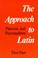 Cover of: Approach to Latin Part One