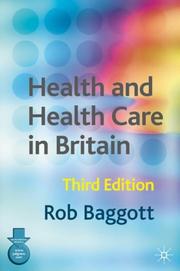 Health and health care in Britain