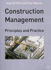 Construction management : principles and practice