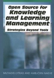 Open source for knowledge and learning management : strategies beyond tools