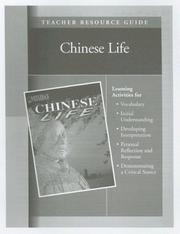 Cover of: Chinese Life Teacher Resource Guide (The Life of  Early Civilization Series)