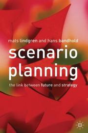 Cover of: Scenario planning