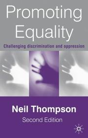 Cover of: Promoting equality: challenging discrimination and oppression