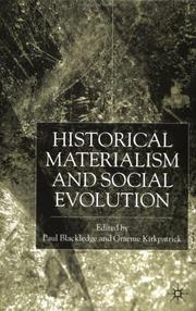 Historical materialism and social evolution