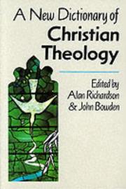 A New dictionary of Christian theology