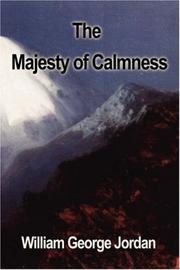 Cover of: The Majesty of Calmness