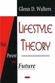 Cover of: Lifestyle Theory: Past, Present And Future