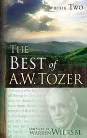 Cover of: The Best of Tozer Book Two