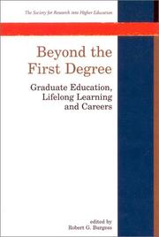 Beyond the first degree : graduate education, lifelong learning and careers
