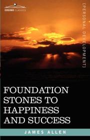 Cover of: Foundation Stones to Happiness and Success