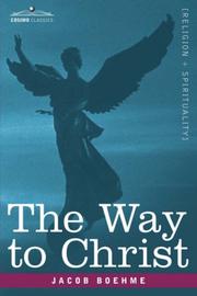 Cover of: The Way to Christ by Jacob Boehme