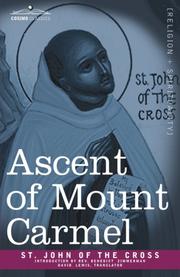 Cover of: Ascent of Mount Carmel