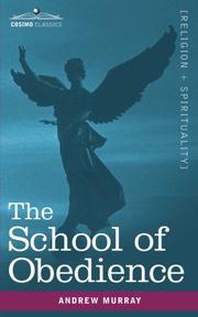 Cover of: The school of obedience