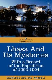 Cover of: LHASA AND ITS MYSTERIES by Laurence Austine Waddell