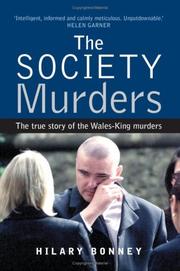 Cover of: The Society Murders by Hilary Bonney