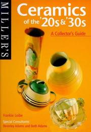 Cover of: Miller's 20s and 30s Ceramics (The Collector's Guide)
