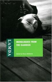 Monologues from the classics