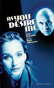 Cover of: As You Desire Me