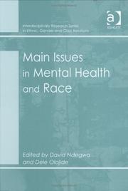 Main issues in mental health and race