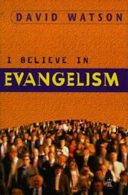 I believe in evangelism