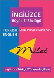 Cover of: Milet Large Portable Dictionary (English-Turkish & Turkish-English) (Dictionary)