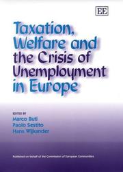 Taxation, welfare and the crisis of unemployment in Europe