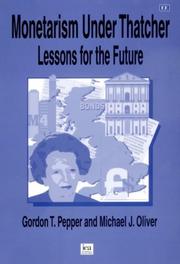 Monetarism under Thatcher : lessons for the future