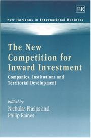 The new competition for inward investment : companies, institutions and territorial development