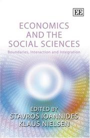 Economics and the social sciences : boundaries, interaction and integration